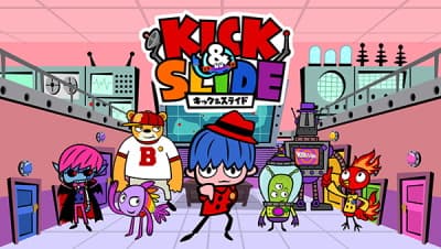 Обкладинка: аніме «Kick & Slide»