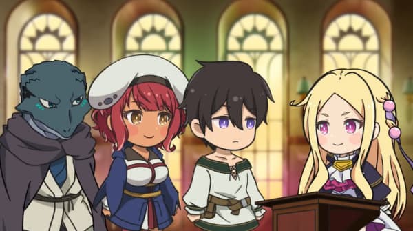 Обкладинка: аніме «The Dawn of the Witch Mini Anime»