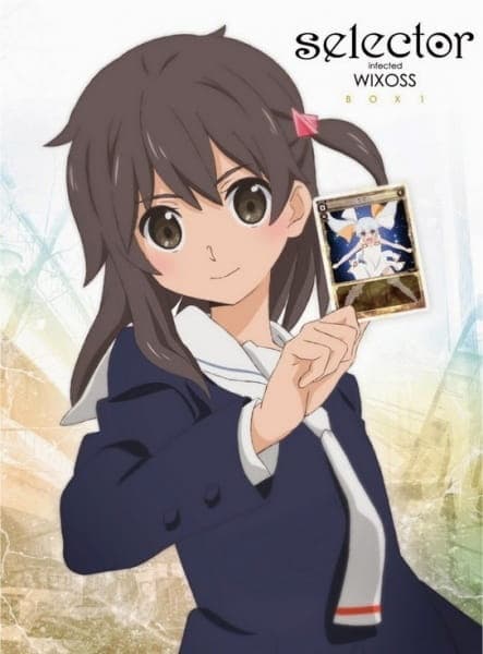 Обкладинка: аніме «WIXOSS: Заражений селектор - Мідоріко-сан і Пірулук-тан»