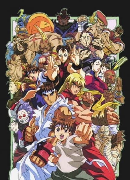 Обкладинка: аніме «Street Fighter Alpha: The Movie»