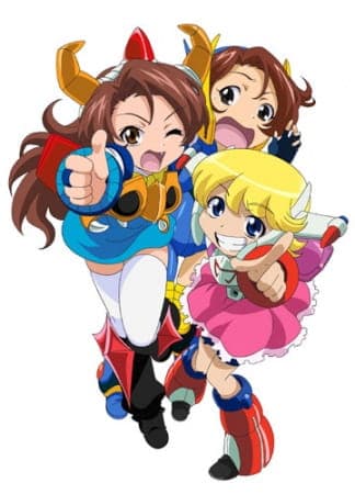 Обкладинка: аніме «Toei Robot Girls»