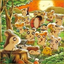 Обкладинка: аніме «Hamtaro: Hamtaro's Birthday! - 3000 Hammy Steps in Search of Mommy»