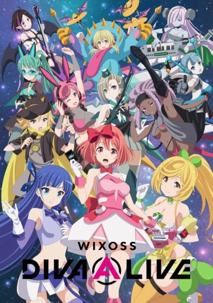 Обкладинка: аніме «WIXOSS Diva(A)Live»