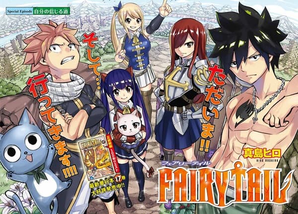 Обкладинка: манга «Fairy Tail: The Path You Believe In»