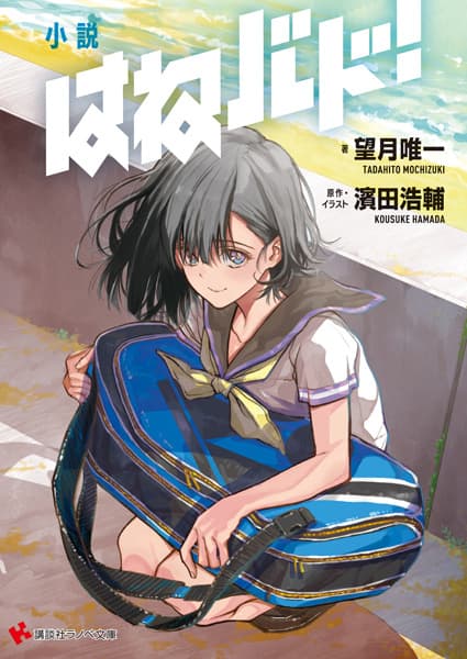 Обкладинка: ранобе «Shousetsu Hanebado!»