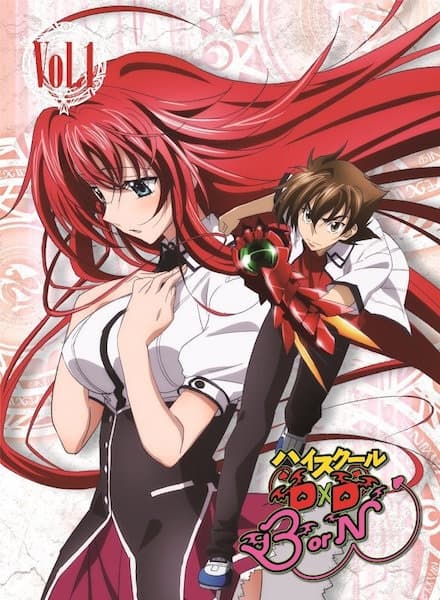 Обкладинка: ранобе «High School DxD EX»