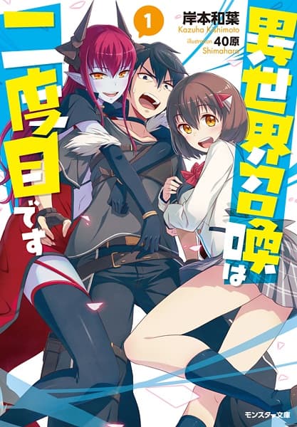Обкладинка: ранобе «Isekai Shoukan wa Nidome desu»