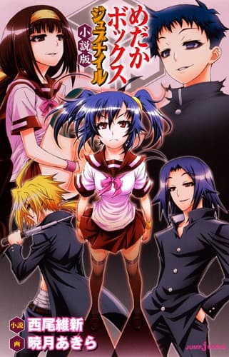 Обкладинка: ранобе «Medaka Box: Juvenile - Shousetsuban»