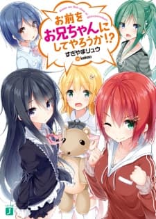 Обкладинка: ранобе «Omae wo Oniichan ni Shite Yarou ka!?»