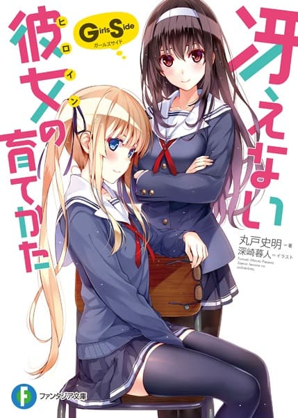Обкладинка: ранобе «Saenai Heroine no Sodatekata: Girls Side»